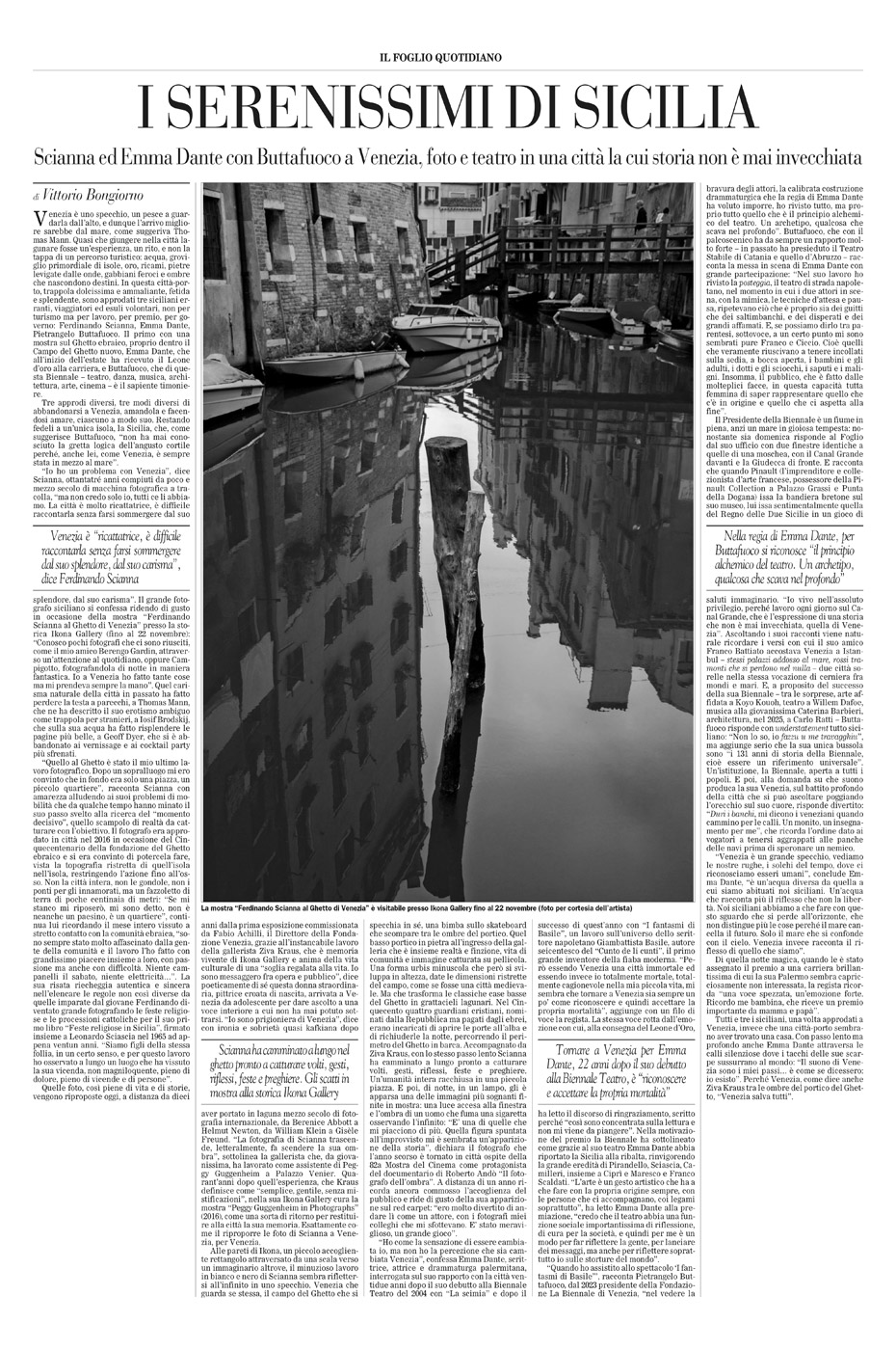 Il Foglio Quotidiano - I Serenissimi di Sicilia - Vittorio Bongiorno - 5 settembre 2026